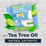 Nature Clean Non-Toxic Toilet Cleaner Strips - 36 Count