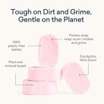 BLUELAND Eco-Friendly Eucalyptus Mint Bathroom Cleaner Set