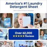 Eco-Friendly Laundry Detergent Sheets for Families