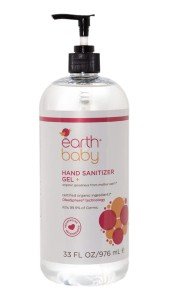 Organic Hand Sanitizer Gel for Kids - 33oz