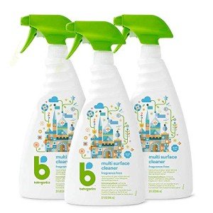 Babyganics Fragrance-Free Multi Surface Cleaner, 32 Fl Oz