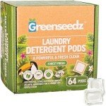 Non-Toxic Laundry Pods for Families, 64 Count