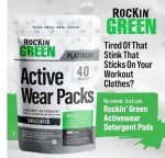 Rockin' Green Plant-Based Laundry Pods for Sensitive Skin