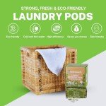 Non-Toxic Laundry Pods for Families, 64 Count