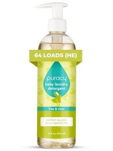 Puracy Natural Baby Laundry Detergent Pouch - 16oz