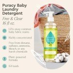 Puracy Natural Baby Laundry Detergent Pouch - 16oz
