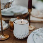 Non-Toxic Soy Candle: Sandalwood & Vanilla Scented