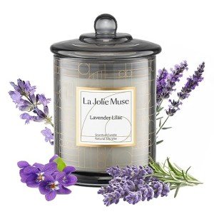Relaxing Lavender Candle Gift Set for Moms
