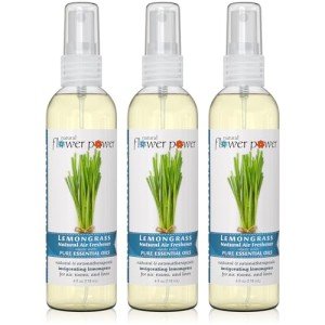 Natural Lemongrass Air Freshener Spray - Pack of 3