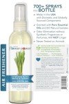 Natural Lemongrass Air Freshener Spray - Pack of 3