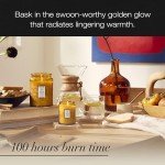 Voluspa Baltic Amber Non-Toxic Candle Jar 18oz