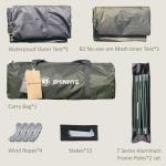 Ultralight Waterproof Tent for 2-4 Campers