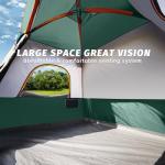 4-Person Waterproof Cabin Tent for Camping