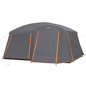 CORE 10-Person Cabin Tent with Rainfly and Storage