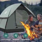 Lightweight 2-3 Person Camping Tent with Rainfly