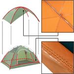 Versatile Waterproof Camping Tents for 2-6 People