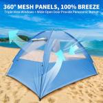 COVACURE Portable Beach Shelter for 3-4 People
