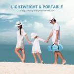 Portable UV Protection Beach Tent for 4-5 People