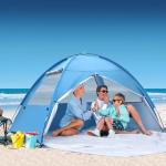 COVACURE Portable Beach Shelter for 3-4 People