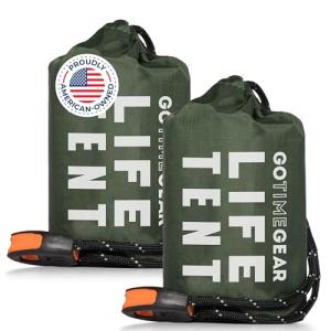 Go Time Gear 2-Person Mylar Survival Tent