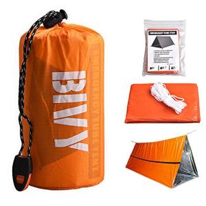 DZRZVD 2-Person Waterproof Emergency Survival Tent