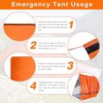 2-Person Emergency Survival Tent and Shelter