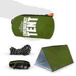 CloudTen Survival Tent for Two with Paracord Bracelets