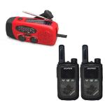 Survival Kit: Tent, Communication Gear, and Food