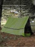 Waterproof 2-Person Emergency Survival Tent with SOS Whistle