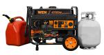 WEN 4,750-Watt Dual Fuel Portable Generator