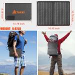 Portable 120W Solar Generator with 21W Panels