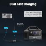 GRECELL 300W Portable Power Station for Camping