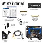 Westinghouse Tri-Fuel 13500 Watt Portable Generator