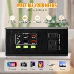 127W Portable Power Station for Emergencies and Camping