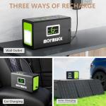 127W Portable Power Station for Emergencies and Camping