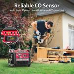 PowerSmart 4400W Portable Inverter Generator for Emergencies