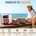 EBL 300W Portable Power Station for Outdoors