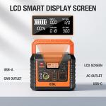 EBL 300W Portable Power Station for Outdoors