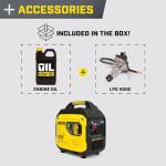 Champion 4000-Watt Dual Fuel Portable Inverter Generator