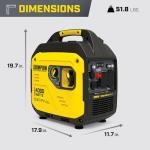 Champion 4000-Watt Dual Fuel Portable Inverter Generator