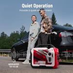 4000 Watt Portable Inverter Generator with Bluetooth