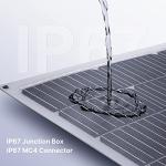 100W Flexible Solar Panel for RVs and Boats