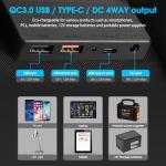 60W Portable Solar Panel for Camping and Travel