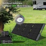 120W Foldable Solar Panel with Adjustable Kickstand