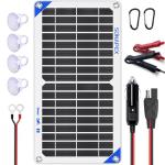 10W Portable Solar Battery Charger for Vehicles
