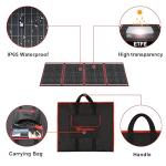 DOKIO 150W Portable Solar Panel Kit with USB Outputs