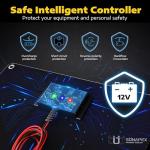 10W Portable Solar Battery Charger for Vehicles