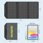 30W High Efficiency Foldable Solar Charger