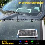 10W Portable Solar Battery Charger for Vehicles