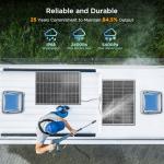 200W High-Efficiency Solar Panel 2-Pack